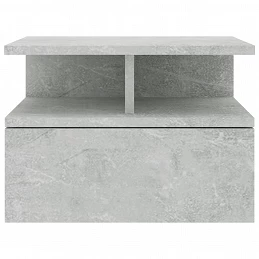 Acquista Comodino Pensile Grigio Calcestruzzo 40x31x27 cm in Truciolato con riferimento GHV-800413 della ditta GARDENHOME