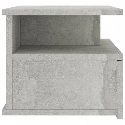 Acquista Comodino Pensile Grigio Calcestruzzo 40x31x27 cm in Truciolato con riferimento GHV-800413 della ditta GARDENHOME