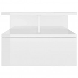 Acquista Comodini Pensili 2 pz Bianco Lucido 40x31x27 cm in Truciolato con riferimento GHV-800418 della ditta GARDENHOME