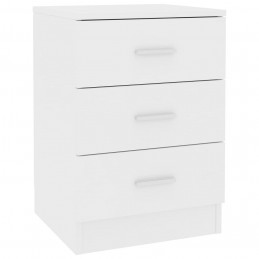 Acquista Comodini 2 pz Bianco 38x35x56 cm in Legno Ingegnerizzato con riferimento GHV-800451 della ditta GARDENHOME