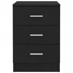 Acquista Comodini 2 pz Nero 38x35x56 cm in Truciolato con riferimento GHV-800453 della ditta GARDENHOME