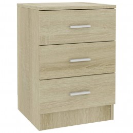 Acquista Comodini 2 pz Rovere Sonoma 38x35x56 cm in Truciolato con riferimento GHV-800457 della ditta GARDENHOME