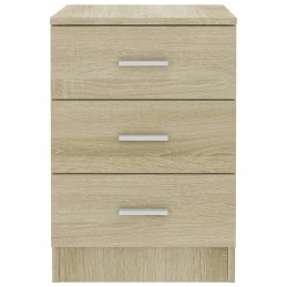 Acquista Comodini 2 pz Rovere Sonoma 38x35x56 cm in Truciolato con riferimento GHV-800457 della ditta GARDENHOME
