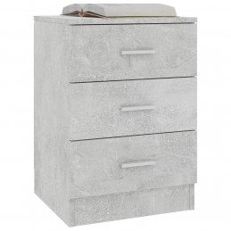 Acquista Comodino Grigio Cemento 38x35x56 cm in Truciolato con riferimento GHV-800458 della ditta GARDENHOME