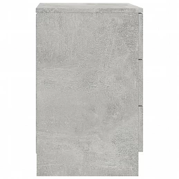 Acquista Comodini 2 pz Grigio Cemento 38x35x56 cm in Truciolato con riferimento GHV-800459 della ditta GARDENHOME