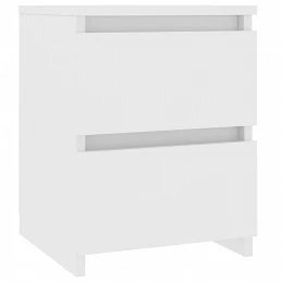 Acquista Comodino Bianco 30x30x40 cm Legno Ingegnerizzato con riferimento GHV-800513 della ditta GARDENHOME