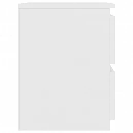 Acquista Comodini 2 pz Bianco 30x30x40 cm in Legno Ingegnerizzato con riferimento GHV-800514 della ditta GARDENHOME