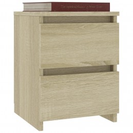 Acquista Comodino Rovere Sonoma 30x30x40 cm in Truciolato con riferimento GHV-800519 della ditta GARDENHOME