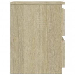 Acquista Comodini Rovere Sonoma 2 pz 30x30x40 cm in Truciolato con riferimento GHV-800520 della ditta GARDENHOME