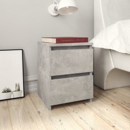 Acquista Comodino Grigio Cemento 30x30x40 cm in Truciolato con riferimento GHV-800521 della ditta GARDENHOME