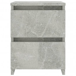 Acquista Comodini Grigio Cemento 2 pz 30x30x40 cm in Truciolato con riferimento GHV-800522 della ditta GARDENHOME