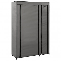 Acquista 282423 Folding Wardrobe Grey 110x45x175 cm Fabric con riferimento GHV-282423 della ditta GARDENHOME