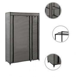 Acquista 282423 Folding Wardrobe Grey 110x45x175 cm Fabric con riferimento GHV-282423 della ditta GARDENHOME