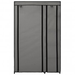 Acquista 282423 Folding Wardrobe Grey 110x45x175 cm Fabric con riferimento GHV-282423 della ditta GARDENHOME