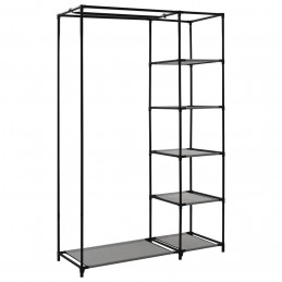 Acquista 282423 Folding Wardrobe Grey 110x45x175 cm Fabric con riferimento GHV-282423 della ditta GARDENHOME