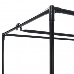 Acquista Armadio Nero 75x50x160 cm con riferimento GHV-282437 della ditta GARDENHOME
