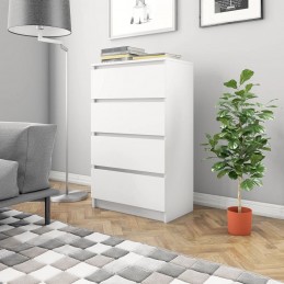 Acquista Credenza Bianca 60x35x98,5 cm in Legno Multistrato con riferimento GHV-800531 della ditta GARDENHOME