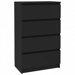 Acquista Credenza Nera 60x35x98,5 cm in Legno Multistrato con riferimento GHV-800532 della ditta GARDENHOME