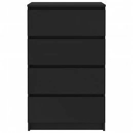 Acquista Credenza Nera 60x35x98,5 cm in Legno Multistrato con riferimento GHV-800532 della ditta GARDENHOME
