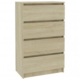 Acquista Credenza Rovere Sonoma 60x35x98,5 cm in Legno Multistrato con riferimento GHV-800534 della ditta GARDENHOME