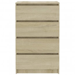 Acquista Credenza Rovere Sonoma 60x35x98,5 cm in Legno Multistrato con riferimento GHV-800534 della ditta GARDENHOME
