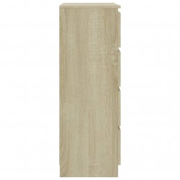 Acquista Credenza Rovere Sonoma 60x35x98,5 cm in Legno Multistrato con riferimento GHV-800534 della ditta GARDENHOME