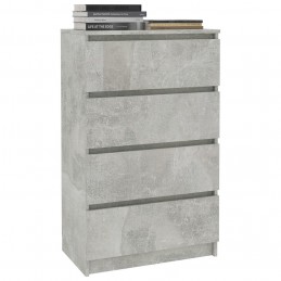 Acquista Credenza Grigio Cemento 60x35x98,5 cm in Legno Multistrato con riferimento GHV-800535 della ditta GARDENHOME