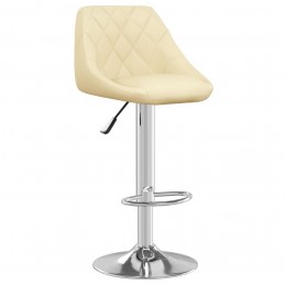 Acquista Sgabelli da Bar 2 pz Crema in Similpelle con riferimento GHV-335183 della ditta GARDENHOME
