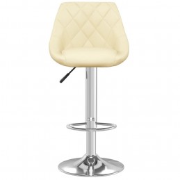 Acquista Sgabelli da Bar 2 pz Crema in Similpelle con riferimento GHV-335183 della ditta GARDENHOME
