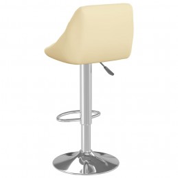 Acquista Sgabelli da Bar 2 pz Crema in Similpelle con riferimento GHV-335183 della ditta GARDENHOME