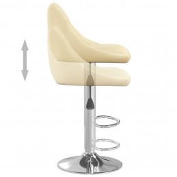 Acquista Sgabelli da Bar 2 pz Crema in Similpelle con riferimento GHV-335183 della ditta GARDENHOME