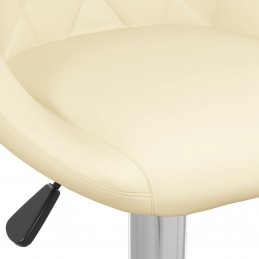 Acquista Sgabelli da Bar 2 pz Crema in Similpelle con riferimento GHV-335183 della ditta GARDENHOME
