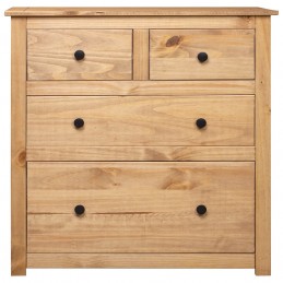 Acquista Credenza 80x40x83 cm in Legno Massello di Pino Panama Range con riferimento GHV-282655 della ditta GARDENHOME