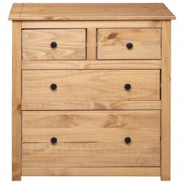Acquista Credenza 80x40x83 cm in Legno Massello di Pino Panama Range con riferimento GHV-282655 della ditta GARDENHOME