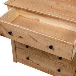 Acquista Armadietto 80x40x73 cm in Legno di Pino Modello Panama con riferimento GHV-282658 della ditta GARDENHOME