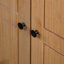 Acquista Armadio a 3 Ante 118x50x171,5cm Legno di Pino Panama Range con riferimento GHV-282661 della ditta GARDENHOME