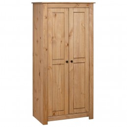 Acquista Armadio 80x50x171,5 cm in Legno Massello Pino Panama Range con riferimento GHV-282664 della ditta GARDENHOME