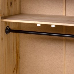 Acquista Armadio 80x50x171,5 cm in Legno Massello Pino Panama Range con riferimento GHV-282664 della ditta GARDENHOME
