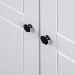 Acquista Armadio Bianco 80x50x171,5 cm Legno Massello Pino Panama Range con riferimento GHV-282666 della ditta GARDENHOME