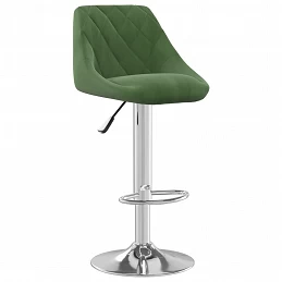 Acquista Sgabelli da Bar 2 pz Verde Scuro in Velluto con riferimento GHV-335308 della ditta GARDENHOME