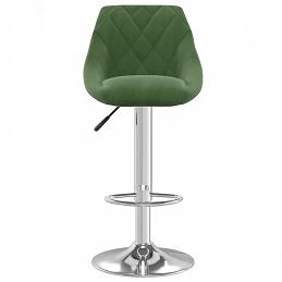 Acquista Sgabelli da Bar 2 pz Verde Scuro in Velluto con riferimento GHV-335308 della ditta GARDENHOME