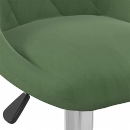 Acquista Sgabelli da Bar 2 pz Verde Scuro in Velluto con riferimento GHV-335308 della ditta GARDENHOME