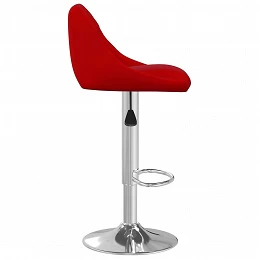 Acquista Sgabelli da Bar 2 pz Rosso Vino in Velluto con riferimento GHV-335311 della ditta GARDENHOME