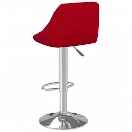 Acquista Sgabelli da Bar 2 pz Rosso Vino in Velluto con riferimento GHV-335311 della ditta GARDENHOME