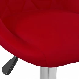 Acquista Sgabelli da Bar 2 pz Rosso Vino in Velluto con riferimento GHV-335311 della ditta GARDENHOME