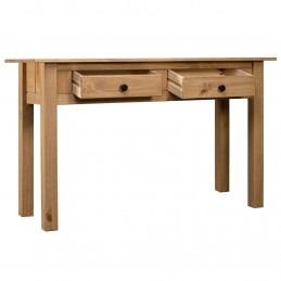 Acquista Tavolo Consolle 110x40x72 cm Legno Massello Pino Panama Range con riferimento GHV-282679 della ditta GARDENHOME