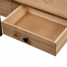 Acquista Tavolo Consolle 110x40x72 cm Legno Massello Pino Panama Range con riferimento GHV-282679 della ditta GARDENHOME