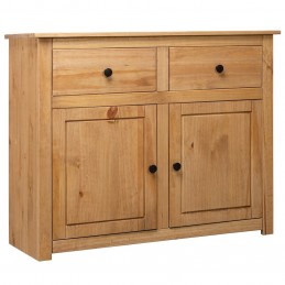 Acquista Credenza 93x40x80 cm in Legno Massello di Pino Panama Range con riferimento GHV-282697 della ditta GARDENHOME