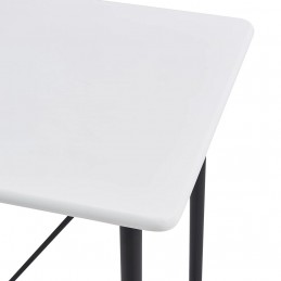 Acquista Tavolo da Bar Bianco 120x60x110 cm in MDF con riferimento GHV-281547 della ditta GARDENHOME