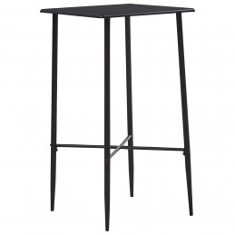 Acquista Tavolo da Bar Nero 60x60x111 cm in MDF con riferimento GHV-281549 della ditta GARDENHOME